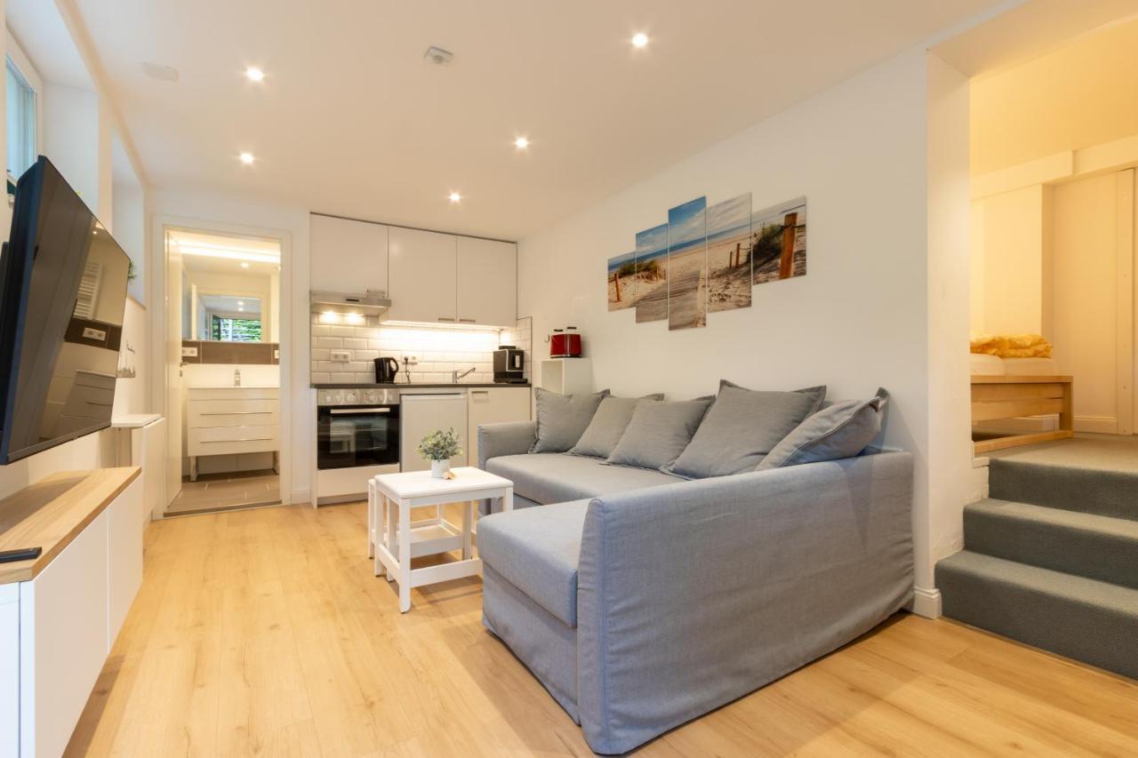 Neue Zentrale Souterrain-wohnung 24h Self Check-in Appartement
